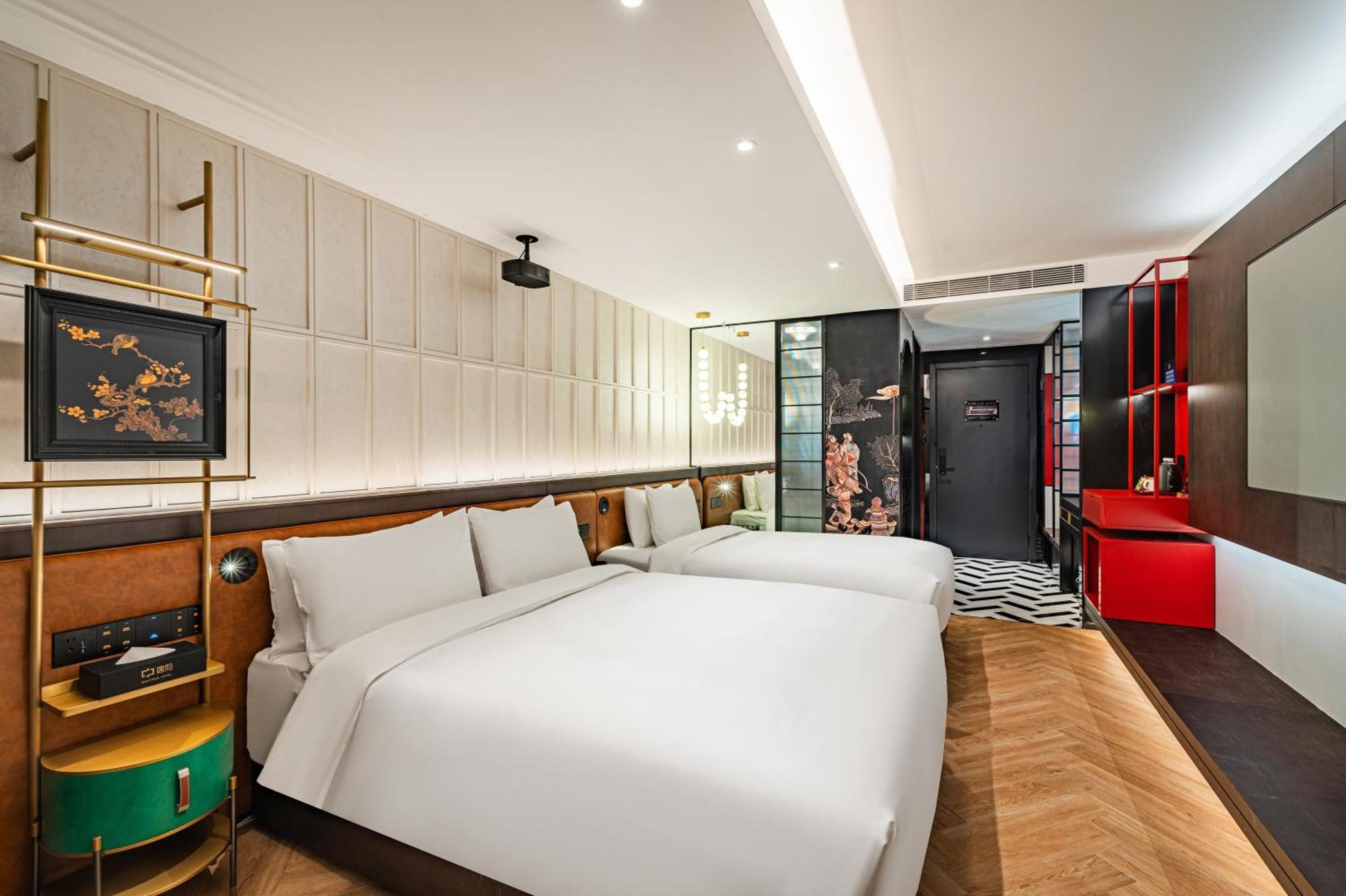 Beijing Tangfu Sanlitun Boutique Hotel---Breakfast, Restaurant And Bar, Close To Tian'Anmen Square Forbidden City Temple Of Heaven, Laundry, Gym, Robot, Ticket Service, Located In City Center Metro Line 2, One Station To Airport Express Exterior photo